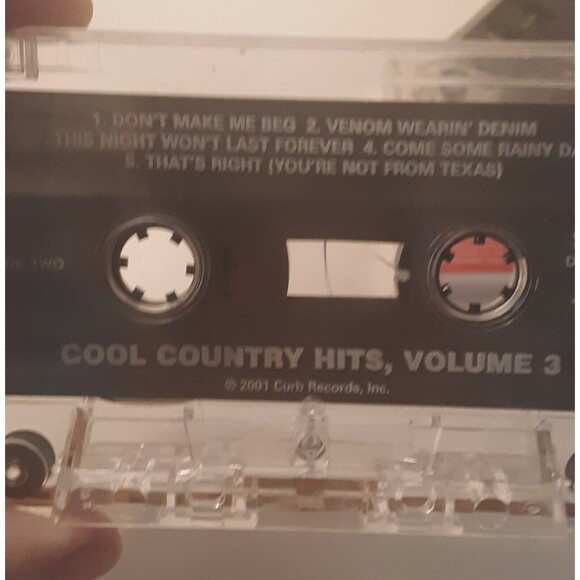 5 Country Cassettes Tapes George Strait Reba Tim McGraw Clay Walker Cool Country - Picture 7 of 11
